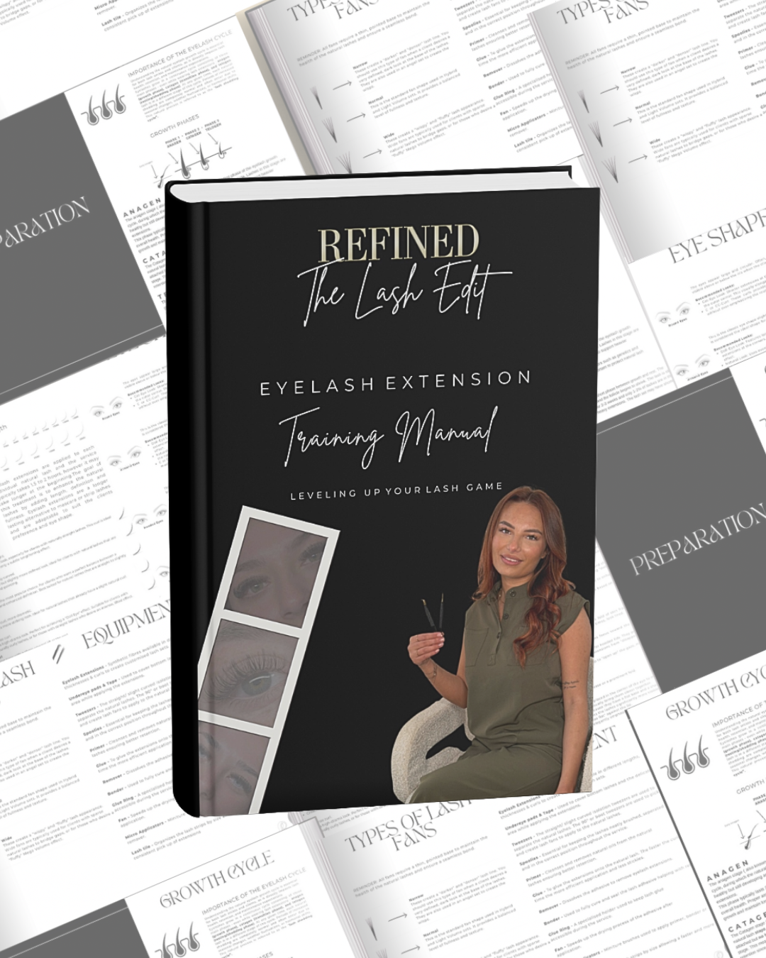 The Ultimate Beginner to Pro Lash Extension Ebook